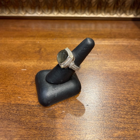 Green Amethyst Gabriel ring - Picture 5 of 7